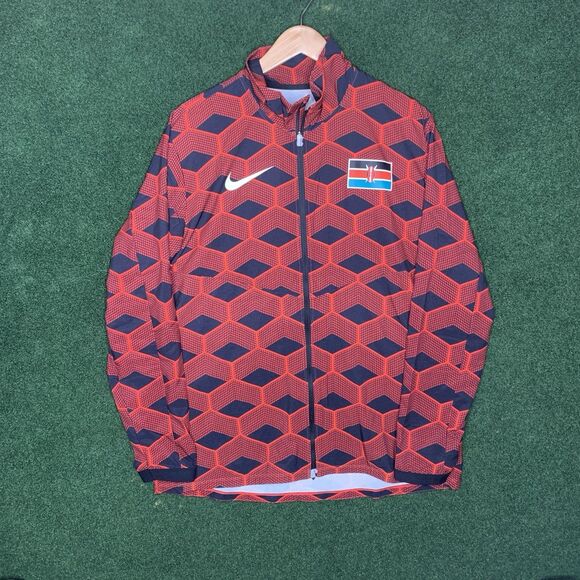 Sz XL Nike Kenya Pro Elite Team Track & Field Podium Jacket CI8739-010 Men's - Picture 1 of 6
